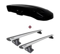 Dachbox Thule Vector L + Dachträger für Opel Astra L Sports Tourer Typ OV5 top
