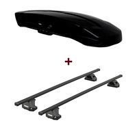 Dachbox Thule Vector L + Dachträger Thule für Mercedes CLA Kombi Typ X118 top
