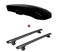 Dachbox Thule Vector L + Dachträger Thule für Mercedes GLC SUV Typ X254 set