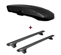 Dachbox Thule Vector L + Dachträger Thule für Opel Astra-e Sports Tourer OV5