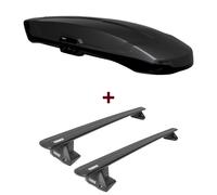 Dachbox Thule Vector L + Dachträger Thule für Opel Astra K Sports Tourer Typ B16