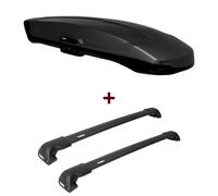 Dachbox Thule Vector L + Dachträger Thule für Opel Astra L Sports Tourer Typ OV5