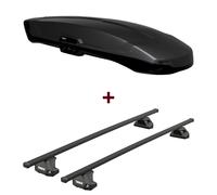 Dachbox Thule Vector L + Dachträger Thule SquareBar für Nissan NV 200 neu