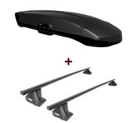 Dachbox Thule Vector L + Dachträger Thule SquareBar für VW Jetta IV 162/163 neu