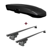 Dachbox Thule Vector L + Dachträger Thule SquareBar für VW Tiguan Typ 5N neu