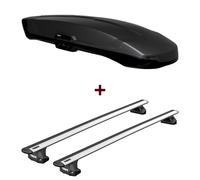 Dachbox Thule Vector L + Dachträger Thule WingBar EVO für Opel Combo Typ K9 neu