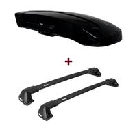 Dachbox Thule Vector M + Dachträger Thule für Opel Astra K Sports Tourer B16 set