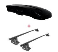 Dachbox Thule Vector M + Dachträger Thule für Opel Astra K Sports Tourer Typ B16