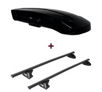 Dachbox Thule Vector M + Dachträger Thule SquareBar für Mitsubishi L200 KJ/KK/KL