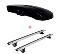 Dachbox Thule Vector M + Dachträger Thule WingBar EVO für Mercedes GLC SUV X254