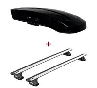 Dachbox Thule Vector M + Dachträger Thule WingBar EVO für VW T5 Kasten/Bus set