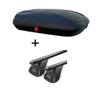Dachbox CA320L carbonl.+STA Träger VDP für Citr Xsara Picasso 5Tür 99-10