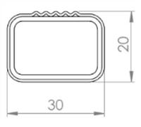 Dachbox CA320L carbonl.+STA Träger VDP für Hyun i30 Schrägh 3-5Tür 12-17