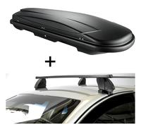 Dachbox VDPJUXT600L+Dachträger K1M für für Kia Picanto TA 5Türer 11-17