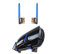 Dachbox verstellbarer Wandhalter Aufbewahrung Dachkoffer 33-57 cm BOX1 blau