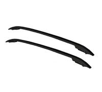 Dachgepäckträger 2PCS Dachträgerschienen Für Ford Für Ranger 2024 2025 Cross Bar Kanu Bars Silber Aluminium(Schwarz)