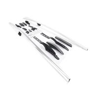 Dachgepäckträger Für Benz Für VITO Für V-Klasse V260 Für Valente W447 2016-2025, 7075 Dachreling Dachgepäckträger Dachträger(A 3200mm Silver)