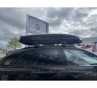 Dachkoffer Dachbox Dachgepäckträger Autodachbox 530l schwarz schwarz