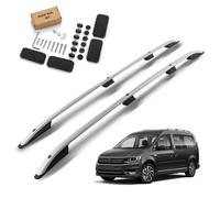 Dachreling Dachträger für Volkswagen Caddy IV SA DU MPV L2 Maxi 2015-2020 Alu