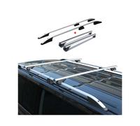 Dachreling + Dachträger SET für VW T6 T6.1 Transporter L2 Aluminium Silber 4tlg