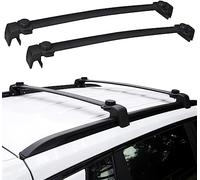 Dachreling für Jeep Compass 2017-2020 geschlossene Reling Relingträger aus Alu Universal Stahl Stahl Dachgepäckträger ohne Dachreling