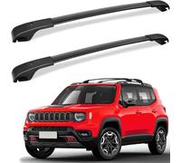 Dachreling für Jeep Renegade 2015-2022 geschlossene Reling Relingträger aus Alu Universal Stahl Stahl Dachgepäckträger ohne Dachreling