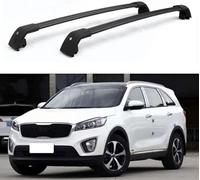 Dachreling für KIA Sorento 2015-2019 geschlossene Reling Relingträger aus Alu Universal Stahl Stahl Dachgepäckträger ohne Dachreling