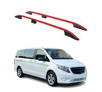 Dachreling für Mercedes Vito W639 W447 2003-2024 Mittel Alu TÜV ABE Rot
