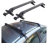 Dachreling für Skoda Octavia 2004-2012 geschlossene Reling Relingträger aus Alu Universal Stahl Stahl Dachgepäckträger ohne Dachreling