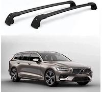 Dachreling für Volvo V60 2019-2021 geschlossene Reling Relingträger aus Alu Universal Stahl Stahl Dachgepäckträger ohne Dachreling