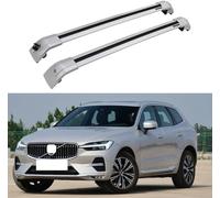 Dachreling für Volvo XC60 2008-2022 geschlossene Reling Relingträger aus Alu Universal Stahl Stahl Dachgepäckträger ohne Dachreling