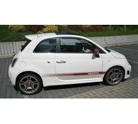 Dachspoiler für Fiat 500 Spoiler Dachspoiler Heck Neu Abarth ABH-LINE