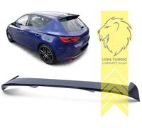 Dachspoiler Spoiler Heckspoiler Lippe für Seat Leon 3 5F Limousine schwarz glänz