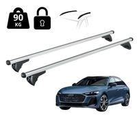 NORDRIVE NOWA Aluminium Grundträger für diverse Fahrzeuge lt. Liste mit aufliegender/geschlossener Dachreling - N15066