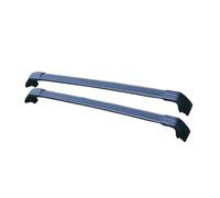 Dachträger 2 Stück Dachträger Für Mercedes Für Benz Für GLC SUV X253 X254 2015-2020 Seitenstangen Aus Aluminiumlegierung Kreuzschienen Gepäck Fahrradträger(Black)