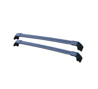 Dachträger 2 Stücke Dachträger Für Mercedes Für Benz Für GLC SUV X254 2022 2023 2024 Aluminiumlegierung Seitenstangen Kreuzschienen Gepäck Fahrradträger(Black)