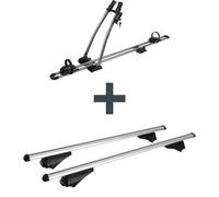 Alu Dachträger Tiger silber Relingträger 135 cm 75 kg für aufliegende Dachreling