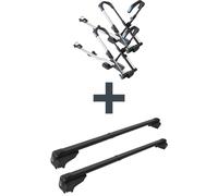 Dachträger + Fahrradträger für 2 Fahrräder - für Audi 80 Avant Typ 8C/B4 NEU Set