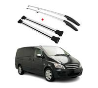 Dachträger + Fahrradträger Satz für Mercedes Vito W447 W639 2003-2026 L1 Grau