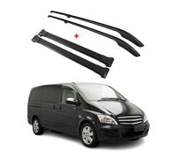 Dachträger + Fahrradträger Satz für Mercedes Vito W447 W639 2003-26 L1 Schwarz