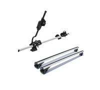 Dachträger + Fahrradträger Satz für Seat Alhambra 2010-2020 Aluminium Schwarz 3x