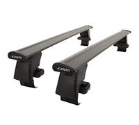 Dachträger FARAD AERODYNAMIC BLACK kompatibel mit AUDI E-TRON und E-TRON SPORTBACK ab Baujahr 2020, schwarzer Aluminium-Dachträger für Autos ohne Dachreling