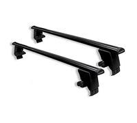 Dachträger Farad BS + IRON2 kompatibel mit Nissan Qashqai (5 Türer) ab 2014 - Stahl-Dachträger ohne Dachreling