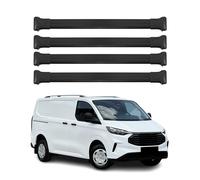 Dachträger für Ford Transit Custom / Tourneo Custom 2023-26 75kg Alu Schwarz 4x