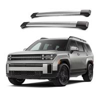 Dachträger für Hyundai Santafe MX5, Dachgepäckträger Auto Geschlossene Reling aus Alu bündige Schiene 2er-Pack Roof Rack Relingträger