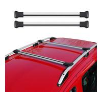 Dachträger für Mercedes Viano Vito W638 W639 W447 2003-2025 75kg Alu Silber 2x
