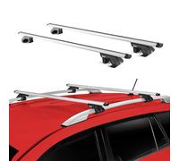 Dachträger für Nissan Qashqai J10 J11 2006-2021 5 tür 90kg Alu Silber 2x ABE