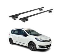 Dachträger für Renault Scenic mk3 / X-Mod 2009-2016 90kg Alu Schwarz 2x ABE