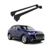 Dachträger Gepäckträger für Audi Q3 F3 2018-2025 ABE Grundträger Alu Schwarz