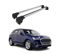 Dachträger Gepäckträger für Audi Q3 F3 2018-2025 ABE Grundträger Alu Silber